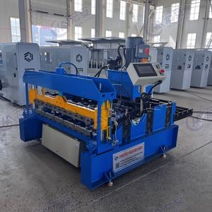 Máquina de conformado de quillas de doble cabezal de última generación con motor de caja de cambios controlado por PLC para arcos integrados en edificios inteligentes - Product Image 5