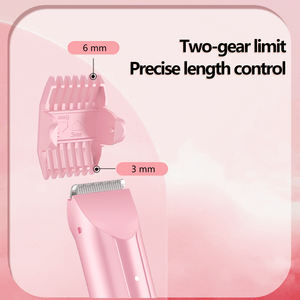 Rasoir électrique et tondeuse 2 en 1 pour femmes - Épilation complète du corps pour les jambes, les bras, le maillot - Product Image 3