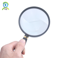 Obest High Quality Handheld Large 5x Reading Magnifier 90mm Lens Diameter Optically Effective Magnifying Glass 0 Days Warranty