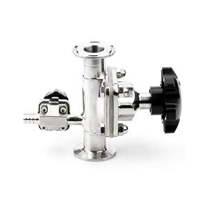 समग्र डायाफ्राम और नली बार्बेड पोर्ट के साथ 316 स्टेनलेस स्टील डायाफ्राम नमूना वाल्व - Product Image 3