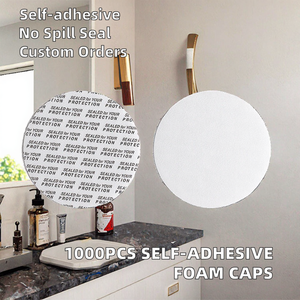 Custom Branding Soft-Tab Lift n Peel Seal Liner Moisture-Resistant Aluminium <b>Bottle</b> <b>Stopper</b> Cosmetic <b>Bottles</b> PET Plastic Vietnam - Product Image 4