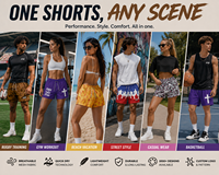 Celana Pendek Basket Latihan Bahan Mesh Bernapas Custom Kamuflase Grosir FQ, Celana Pendek Gym Unisex dengan Cetak Transfer Panas Poliester