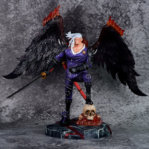 Animación doble cabeza águila fuego ascuas rey bestias grupo tres desastre modelo Juguetes Decoración una pieza - Product Image 4