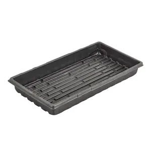 Pot-tray pot seedling tray pliable water-tight ps material seedling pot tray bottom wholesale