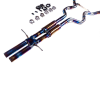 Tuyau d'échappement sport arrière en alliage de titane avec système Valvetronic, compatible avec Land Rover Range Rover 3.0T V6 L405 (2013-2019)
