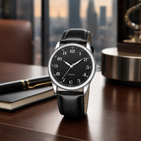 Relojes de Hombre de Aleación Mecánica Totalmente Automáticos Personalizados de Guangzhou; Relojes de Acero Inoxidable Luminosos con Puntero de Estilo Ejecutivo de Alta Gama