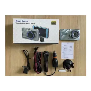 Car DVR Dash Camera videoregistratore 3 in 1 vista posteriore doppia fotocamera registrazione del ciclo visione notturna G-sensor Full HD Car Camera Dash cam