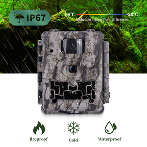Wildcamera Outdoor 30MP 1080P HD Caméra de surveillance de la faune avec vision nocturne infrarouge, étanche IP67, sans fil, pour la chasse, pièges <span class=keywords><strong>photo</strong></span> <span class=keywords><strong>WiFi</strong></span>/SD CMOS solaire - Product Image 5