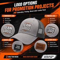 Casquette de baseball personnalisée en coton avec logo d'équipe, maille en nylon sur le devant, casquette de camionneur promotionnelle, respirante, pour l'extérieur, vente en gros