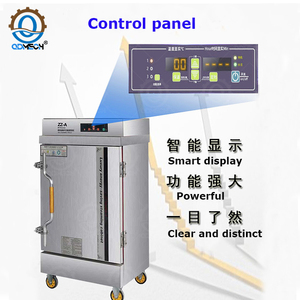 QDMECH ステンレス製 業務用 ライススチーマー マシン 便利な炊飯蒸し器 - Product Image 4