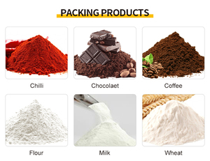 50g-500g zerdeçal tozu un çamaşır tozu mısır nişastası ve diğer gıda malzemesi paketleme makinesi - Product Image 3