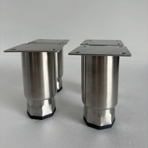 Gambe per Tavolo da Lavoro in Acciaio Inox, Piedini Regolabili per Uso Commerciale, Soggiorno e Hotel, Antiruggine e Durevoli - Product Image 4