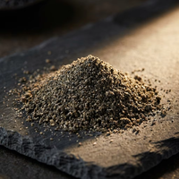 Poudre de sésame noir naturel très vendue pour les boissons saines, la pâtisserie et les compléments alimentaires