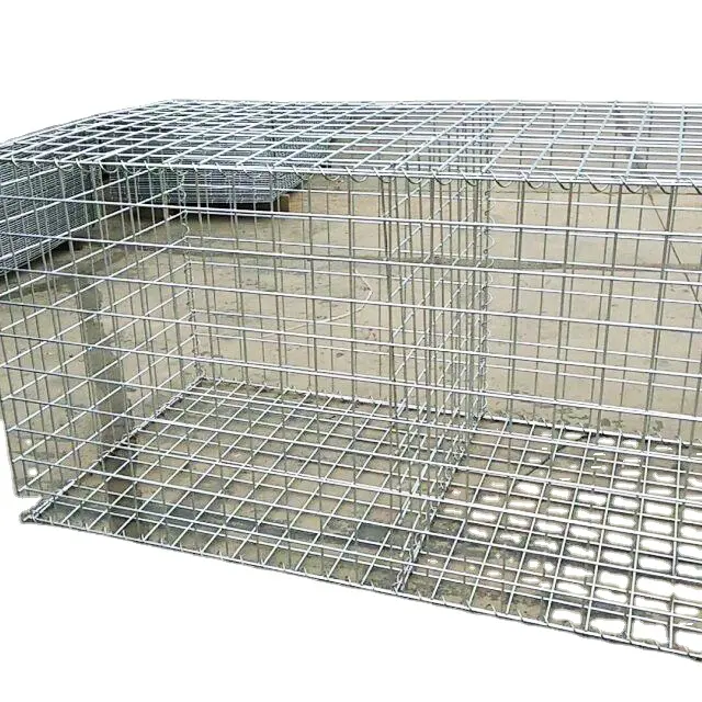 Cage de gabions en fil galvanisé de haute qualité, panier de défense pour mur de retenue des murs, livraison gratuite