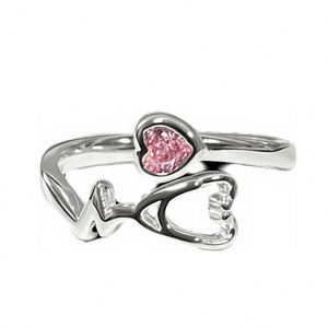 Anillo De Ansiedad Cute Cat Body Charm Cubic Zirconia Animal Design Pink Zircon Finger <b>Ring</b> Open <b>Adjustable</b> <b>Ring</b> - Product Image 5