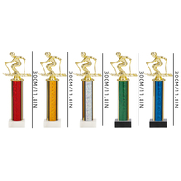 Trophées en plastique personnalisés de bonne qualité pour les événements et compétitions de ski