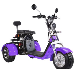 Vehículo Eléctrico de <span class=keywords><strong>Tres</strong></span> <span class=keywords><strong>Ruedas</strong></span> <span class=keywords><strong>Harley</strong></span> de 60V 1500W con Certificación EEC, Control Remoto, Resistente al Agua y Frenos Electrónicos - Product Image 2