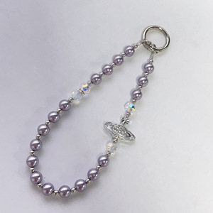 Lujoso Colgante para Teléfono Saturn Pearl, Cadena Antipérdida para Muñeca, para Bolsos, Llaveros y Fundas de Teléfono - Product Image 1