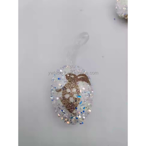 HLC ODM Party Expert - <span class=keywords><strong>Huevos</strong></span> <span class=keywords><strong>de</strong></span> <span class=keywords><strong>Pascua</strong></span> <span class=keywords><strong>de</strong></span> Plástico Creativos con Purpurina, Conejito <span class=keywords><strong>de</strong></span> <span class=keywords><strong>Pascua</strong></span>, Adorno para Fiestas <span class=keywords><strong>de</strong></span> Ramadán y Diwali - Product Image 4