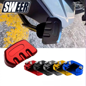 Piezas Cnc para motocicleta, pata de cabra de aleación de aluminio, soporte lateral, extensión, almohadilla ampliadora, accesorios para Honda <span class=keywords><strong>Forza</strong></span> 300 Nss350 - Product Image 1