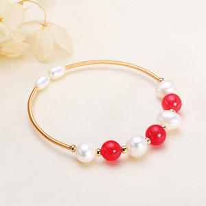 Pulsera de Perlas de Agua Dulce con Sensación de Lujo Ligero y Moderno, Nueva Colección - Product Image 2
