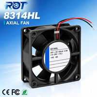 Ventilateur axial DC 8314HL 24V 4.3W 4200RPM 8032 80x80x32mm à roulement à billes pour refroidissement de module onduleur et armoire de commande – Pièce de rechange