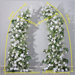 Yeşil Bitkiler, Gül, Hornwort Çiçek Sanatı, Açık Hava Teklifi ve Nişan Süslemesi, Düğün Kemeri Süslemesi - Product Image 4