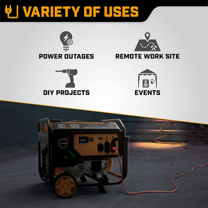 Professional Gasoline <b>Generator</b> <b>Gas</b> <b>Generators</b> 6.8kw 5.5kw 389cc China 120v 240v Power Stromerzeuger Benzingenerator HSAMZ-Porta - Product Image 4