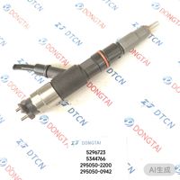 NOUVEAU injecteur Common Rail DIESEL 5296723, 5344766, 295050-2200, 295050-0942 pour Foton ISF3.8E4