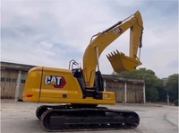 Excavatrice sur chenilles Caterpillar 320GC d'occasion 2016, 20 tonnes, avec moteur, boîte de vitesses, pompe Kawasaki et composants de roulement