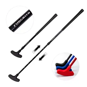 Rubber Cover Rod Head Adjustable Length wo-Way Kids Golf Putters for Adult and Children