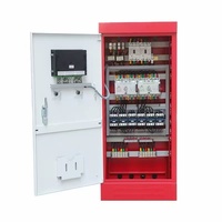 Armoire de commande de pompe incendie avec ATS double alimentation, panneau de démarrage d'urgence mécanique Star-Delta, 380V 400V IP55