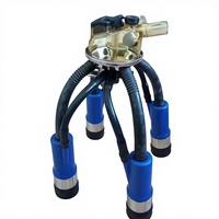 Kit de tasses de traite Bolu en acier inoxydable haute performance pour vaches, capacité 240cc/300cc/400cc, facile à utiliser