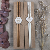 Baguettes en bambou personnalisées pour mariage, vaisselle sur mesure, cadeaux pour mariage/anniversaire/fête/fiançailles/anniversaire de mariage