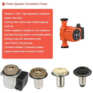 Hiệu Quả Cao Tự Động Nước Nóng Tuần Hoàn Bơm Gang Bơm Tăng Cường Cho Áp Suất Thấp Nước Sạch Lưu Thông - Product Image 3