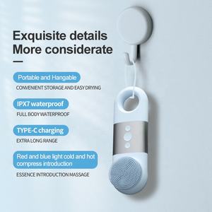 Herramienta de Belleza Sónica para la Piel, Cepillo de Limpieza Facial de Silicona Impermeable, Máquina de Cepillo de Limpieza Facial Eléctrico, Cepillo Exfoliante - Product Image 6