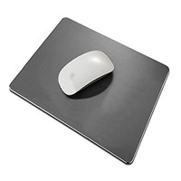 Tapis de Souris en Métal Premium OEM, Vente Chaude, Étanche, Rigide, en Aluminium, pour Bureau, Ordinateur Portable, Accessoires de Jeu