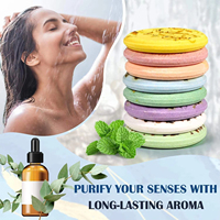 Top personnalisé livraison rapide marque privée parfums naturels défroisseurs de douche coffret cadeau défroisseurs de douche arôme