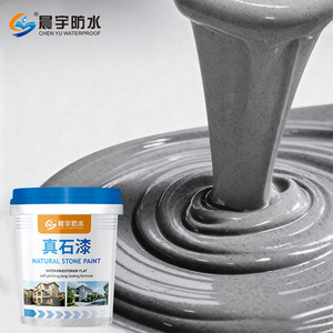 <span class=keywords><strong>Pintura</strong></span> Impermeable con Gránulos de Mármol de Efecto Piedra de Cemento Artificial para Piscinas de <span class=keywords><strong>Arena</strong></span> de Colores, para Exteriores de Restaurantes y Casas - Product Image 1