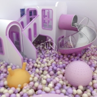 Fabricant chinois de parc d'attractions pour enfants Jeu de balle souple Zone de piscine Ensemble d'équipement de jeux Aire de jeux intérieure commerciale pour tout-petits