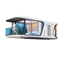 Capsule spatiale chinoise en acier, maison conteneur, hôtel mobile, personnalisation préfabriquée