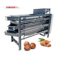 Ligne de transformation industrielle, machine automatique de décorticage des noyaux d'abricot, casse-noix d'amandes, machine à décortiquer les noix noires