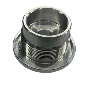 ข้อต่อเกลียวลดขนาดหน้าแปลนสแตนเลสแบบกลึงด้วยเครื่อง CNC, ชิ้นส่วนข้อต่อท่อแบบขั้นบันไดสั่งทำพิเศษ - Product Image 4
