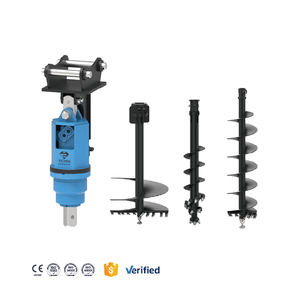 Ya3000 máy xúc file đính kèm Trái Đất Auger khoan bài lỗ Digger cho máy xúc Skid chỉ đạo backhoe loader - Product Image 1