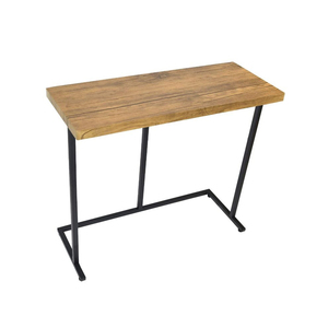 Best Selling Rustic Metal <strong>Slim</strong> End <strong>Table</strong> Bed <strong>Side</strong> <strong>Table</strong> for Living Room Storage Versatile Entry Outdoor Kitchen Supermarket Gym - Product Image 1