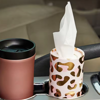Mouchoirs en papier écologiques pour voiture, à déroulement central