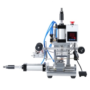 Máquina de Grabado en Relieve de Cuero Personalizada, Máquina de Estampado en Caliente, Máquina de Estampado en Caliente con Patrón de Madera, Máquina de Marcaje de LOGOTIPOS - Product Image 1