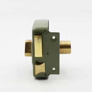 Serrure à mortaise en métal de style antique à deux poignées, cylindre de porte, verrou de nuit, verrou de porte avec <span class=keywords><strong>prix</strong></span> bas, ouverture extérieure - Product Image 2