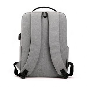 Mochila de ocio de tela Oxford estilo retro con cierre enrollable superior y dos bolsillos frontales con correas ajustables para - Product Image 2