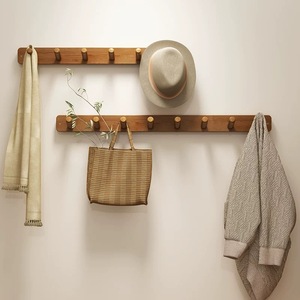 Estantes Flotantes de Madera de Olmo Rústico de 8 Pulgadas de Profundidad con Soportes Invisibles, Estantes de Exhibición Montados en la Pared para Sala de Estar y Baño - Product Image 6
